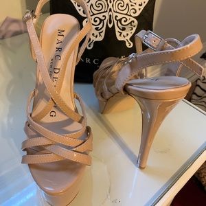 Nude Mark Defang Heels